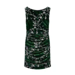 La DoubleJ Mini Bandage Dress in Quill Green at Luxury Shoes 