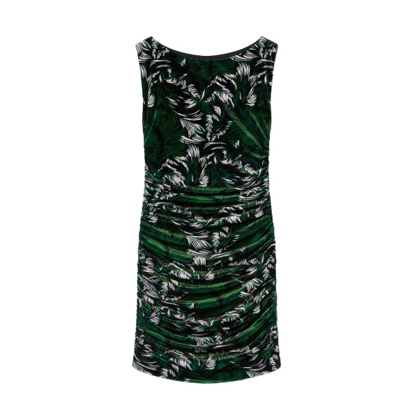 La DoubleJ Mini Bandage Dress in Quill Green at Luxury Shoes 