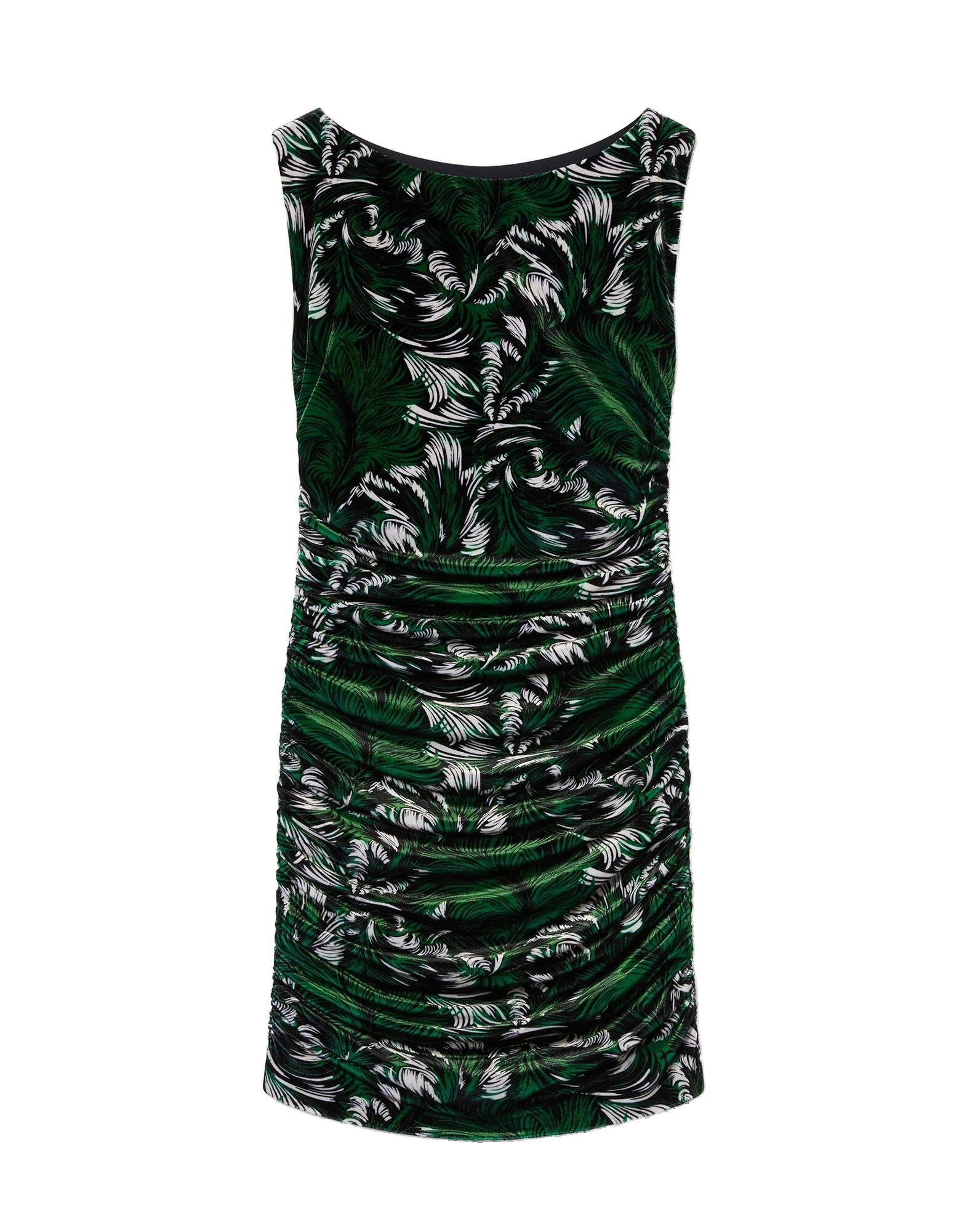 La DoubleJ Mini Bandage Dress in Quill Green at Luxury Shoes La DoubleJ Mini Bandage Dress in Quill Green at Luxury Shoes