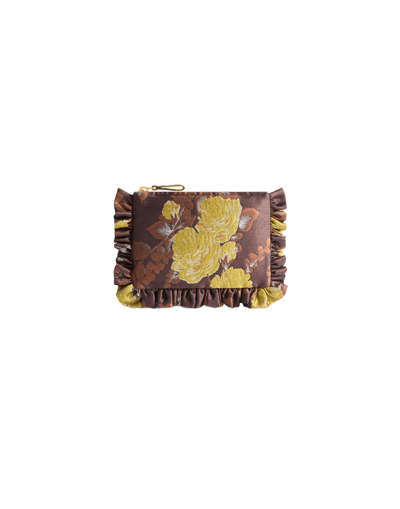 La DoubleJ Mini Hand Pochette in Devon Brown at Luxury Shoes La DoubleJ Mini Hand Pochette in Devon Brown at Luxury Shoes