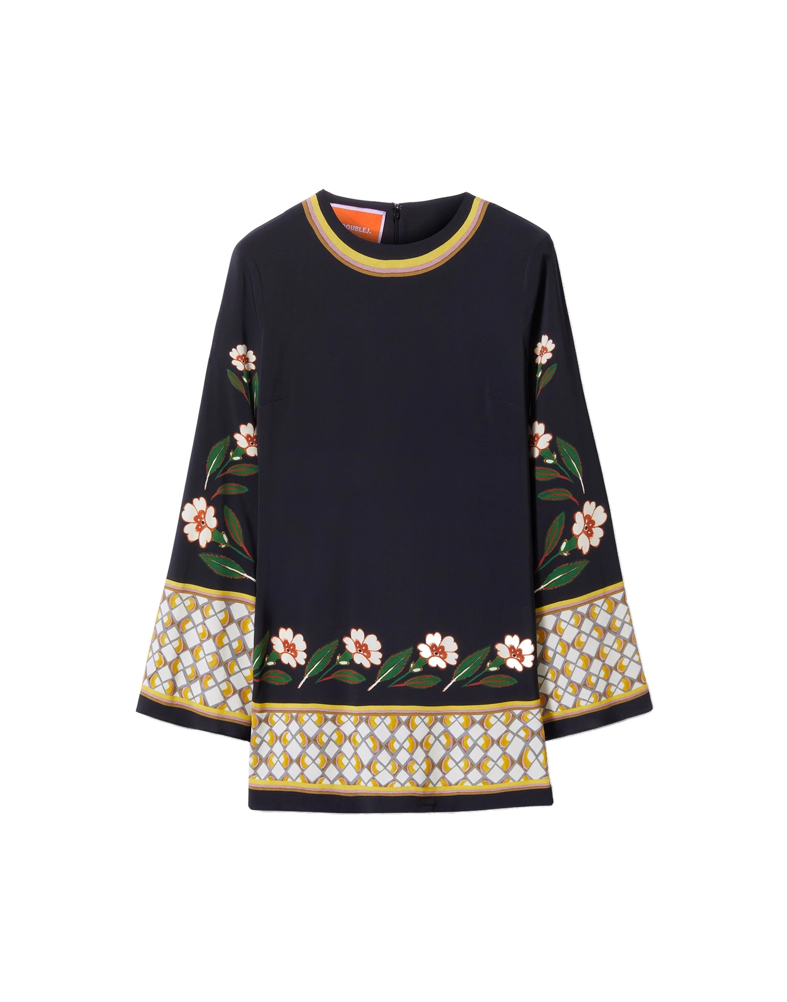 La DoubleJ Mini Supreme Swing Dress in Dazed Black La DoubleJ Mini Supreme Swing Dress in Dazed Black
