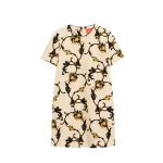 La DoubleJ Mini Swing Dress in Buttercup White at Luxury Shoes 