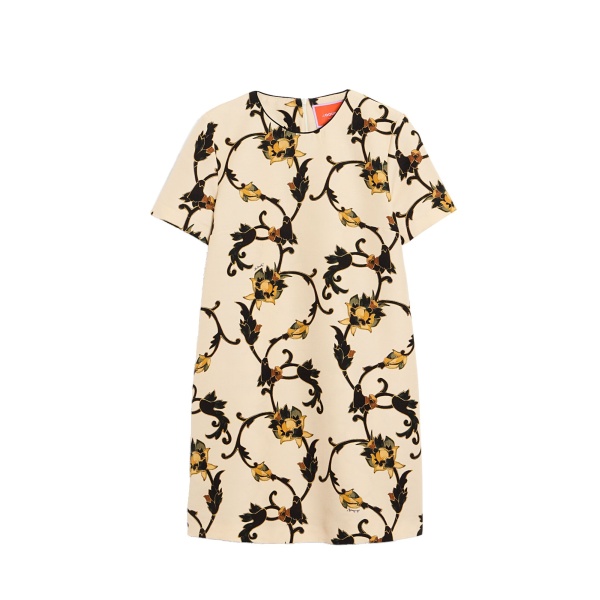 La DoubleJ Mini Swing Dress in Buttercup White at Luxury Shoes 