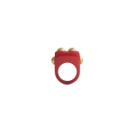La DoubleJ Nefertiti Ring in Burgundy