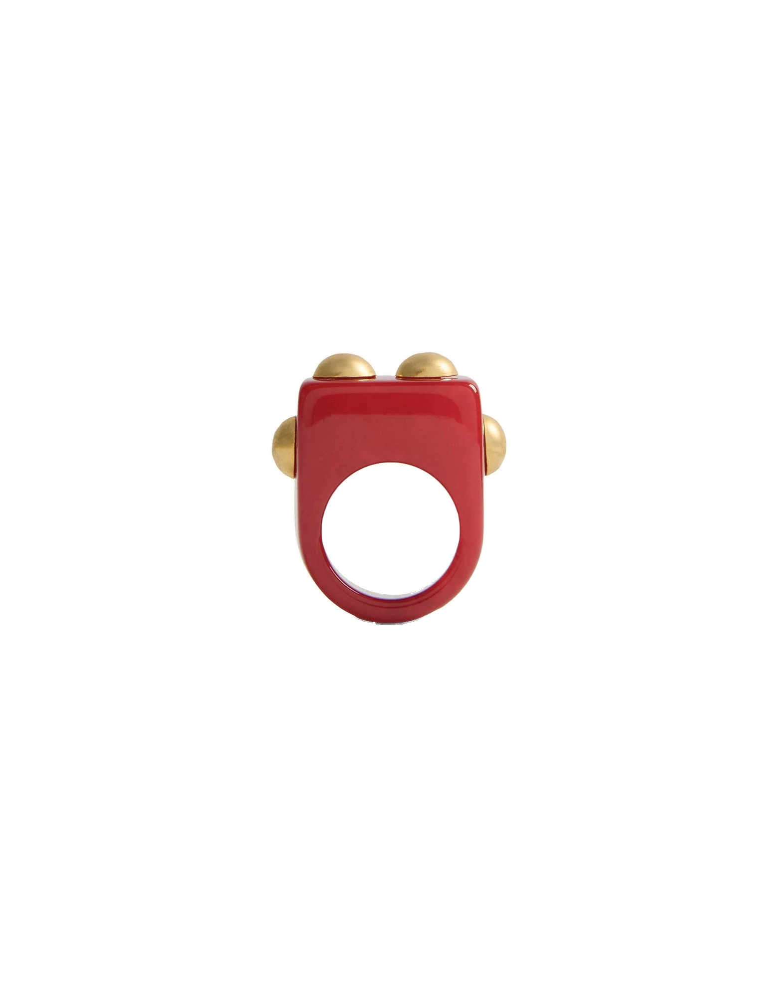 La DoubleJ Nefertiti Ring in Burgundy La DoubleJ Nefertiti Ring in Burgundy