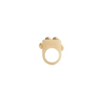 La DoubleJ Nefertiti Ring in Cream