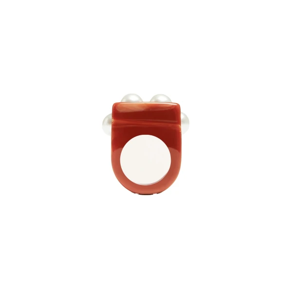 Nefertiti Ring in Pink
