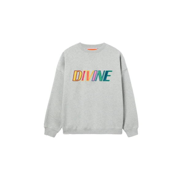 La DoubleJ Off Court Sweatshirt in Divine Grey