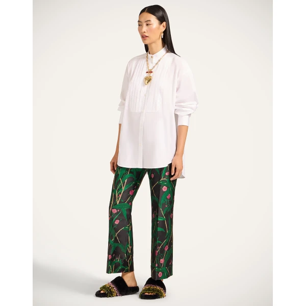 La DoubleJ Oversize Peggy Shirt in White, view 4
