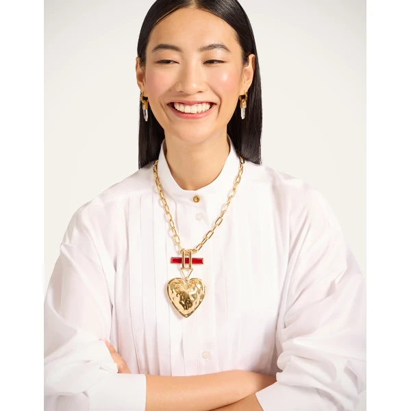 La DoubleJ Oversize Peggy Shirt in White, view 5
