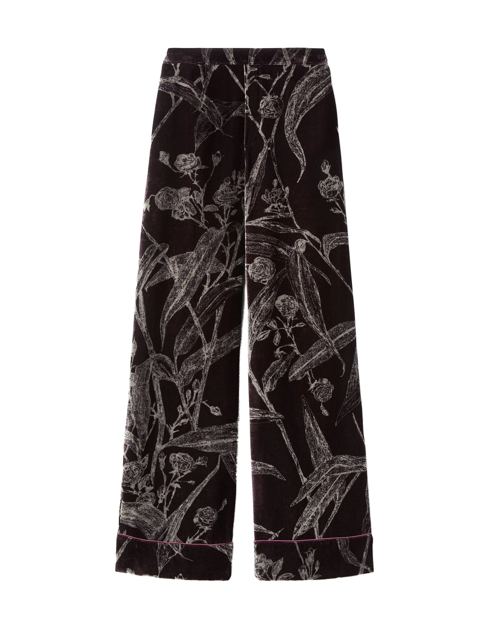 La DoubleJ Pajama Pants in Bamboo Burgundy La DoubleJ Pajama Pants in Bamboo Burgundy