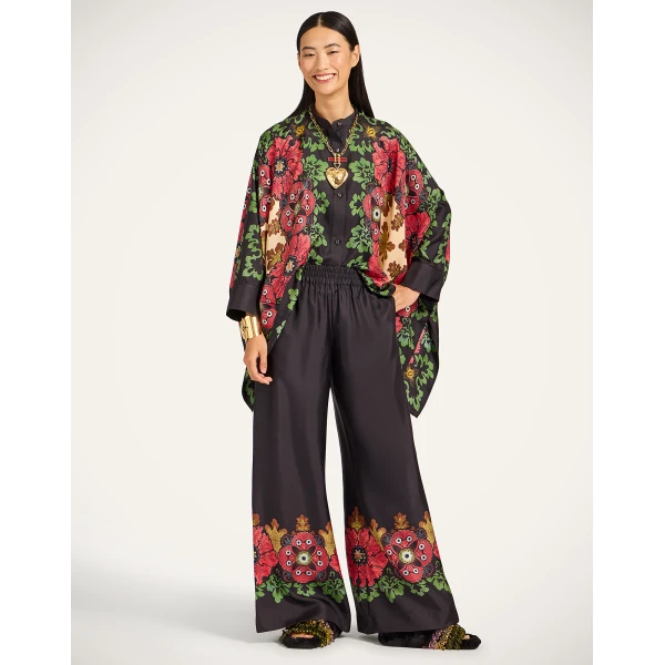 La DoubleJ Palazzo Pants in Bounty Red, view 2