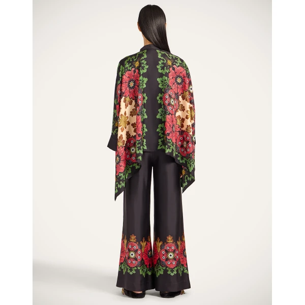 La DoubleJ Palazzo Pants in Bounty Red, view 3