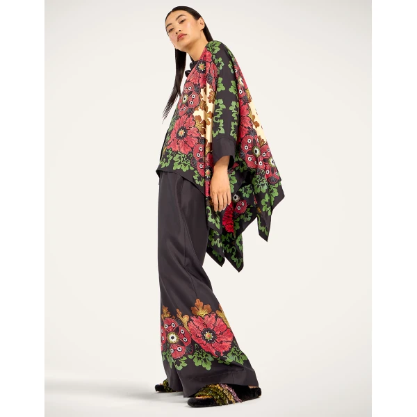La DoubleJ Palazzo Pants in Bounty Red, view 4