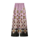 La DoubleJ Palazzo Pants in Nucleus Dusty Pink at Luxury Shoes 