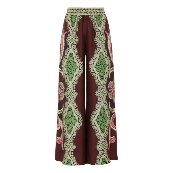 Palazzo Pants in Portal Brown