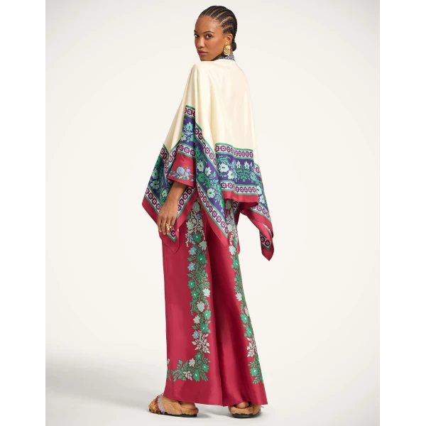 La DoubleJ Palazzo Pants in Regalia Red, view 3