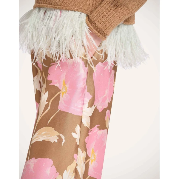 La DoubleJ Palazzo Pants in Sylph Khaki, view 5