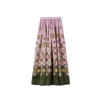 La DoubleJ Palme D’Or Skirt in Nucleus Dusty Pink