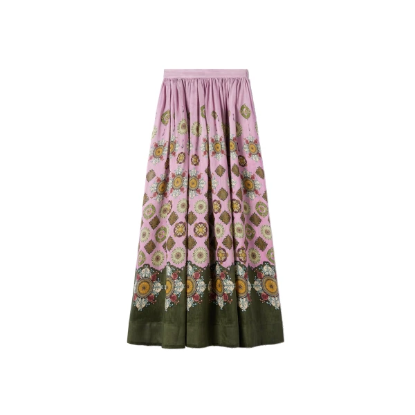 La DoubleJ Palme D’Or Skirt in Nucleus Dusty Pink