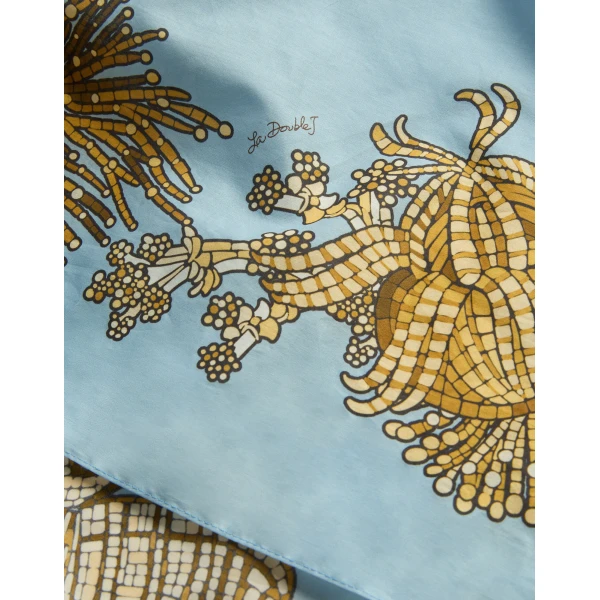 La DoubleJ Pareo in Oceania Light Blue at Luxury Shoes 