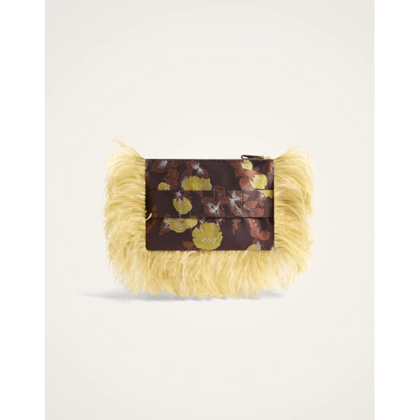 La DoubleJ Party Pochette in Devon Brown at Luxury Shoes 