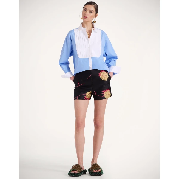 La DoubleJ Peggy Shirt in Light Blue, view 6