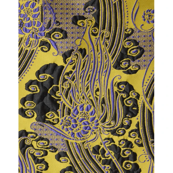 La DoubleJ Pencil Skirt in Atlantis Yellow, view 6