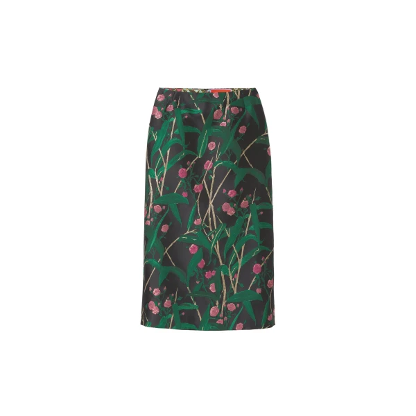 Pencil Skirt in Bamboo Black