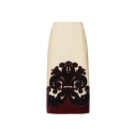 La DoubleJ Pencil Skirt in Corsini Cream La DoubleJ Pencil Skirt in Corsini Cream
