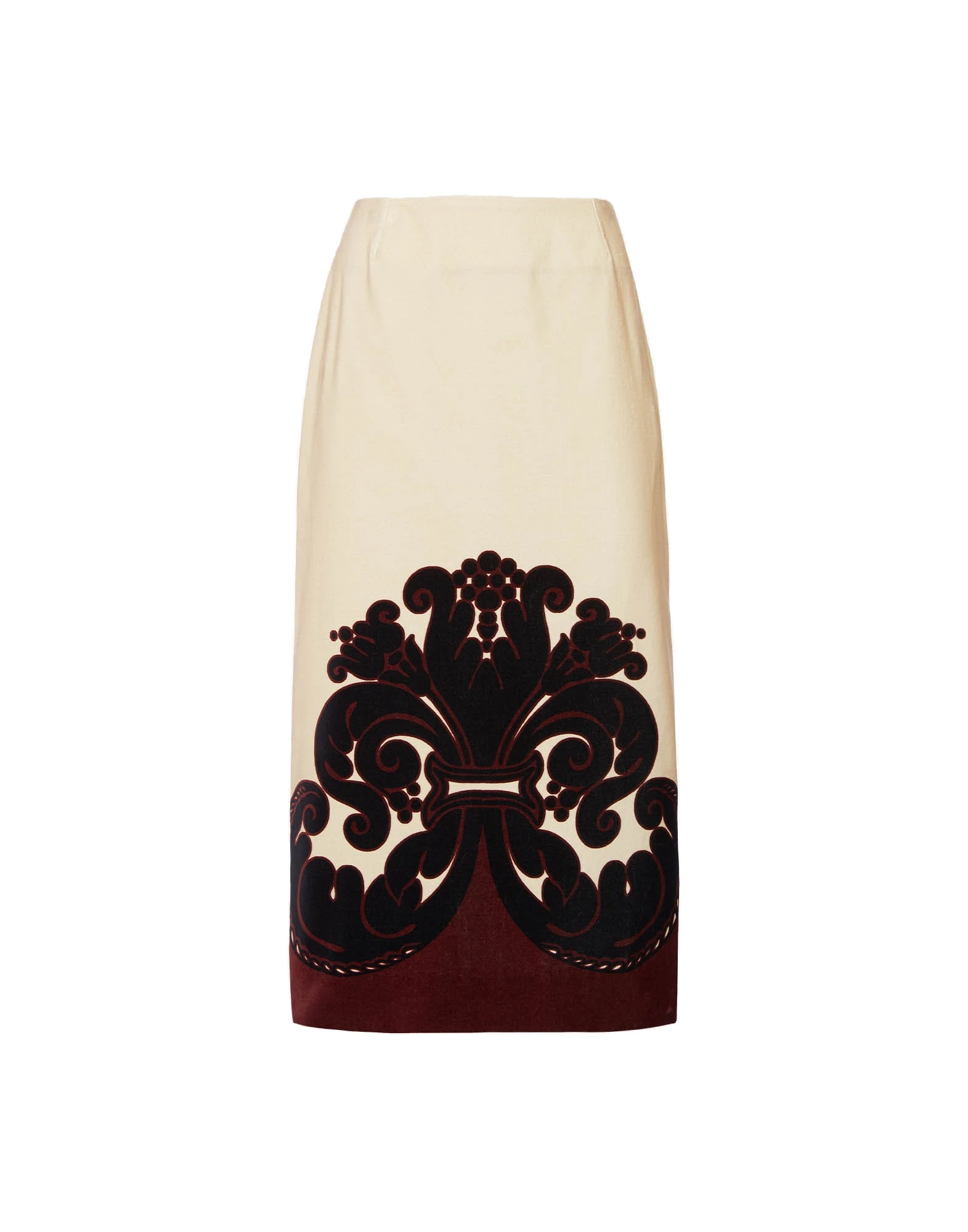 La DoubleJ Pencil Skirt in Corsini Cream La DoubleJ Pencil Skirt in Corsini Cream
