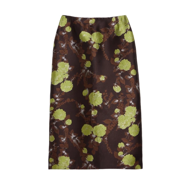 Pencil Skirt in Devon Brown