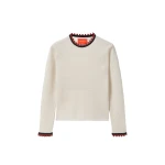 La DoubleJ Picket Crew Neck in Ecru