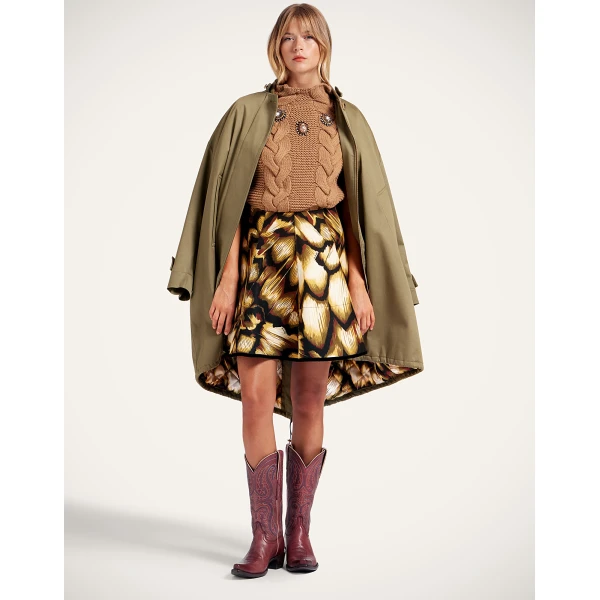 La DoubleJ Portrait Top in Brown, view 4