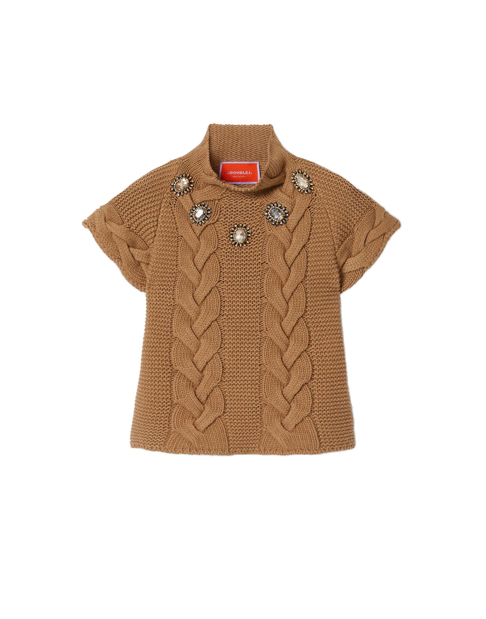 La DoubleJ Portrait Top in Brown La DoubleJ Portrait Top in Brown