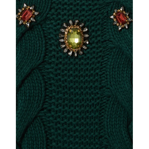 La DoubleJ Portrait Top in Green, view 6
