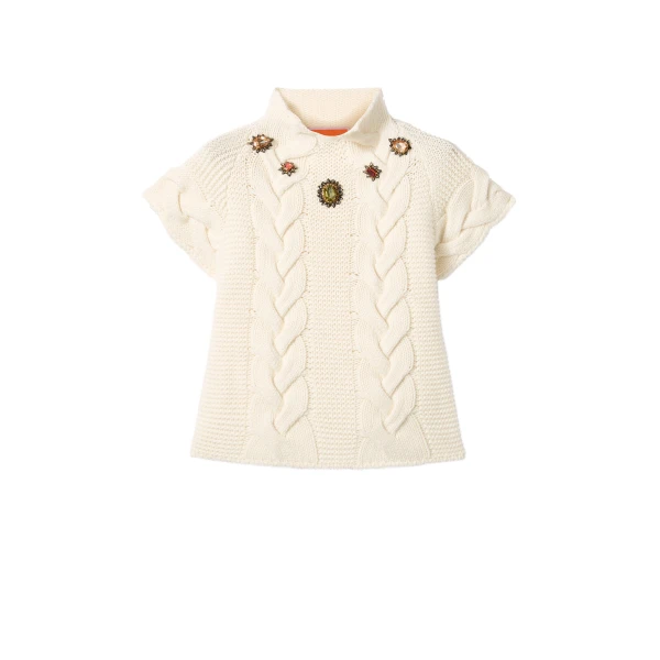 La DoubleJ Portrait Top in Ivory