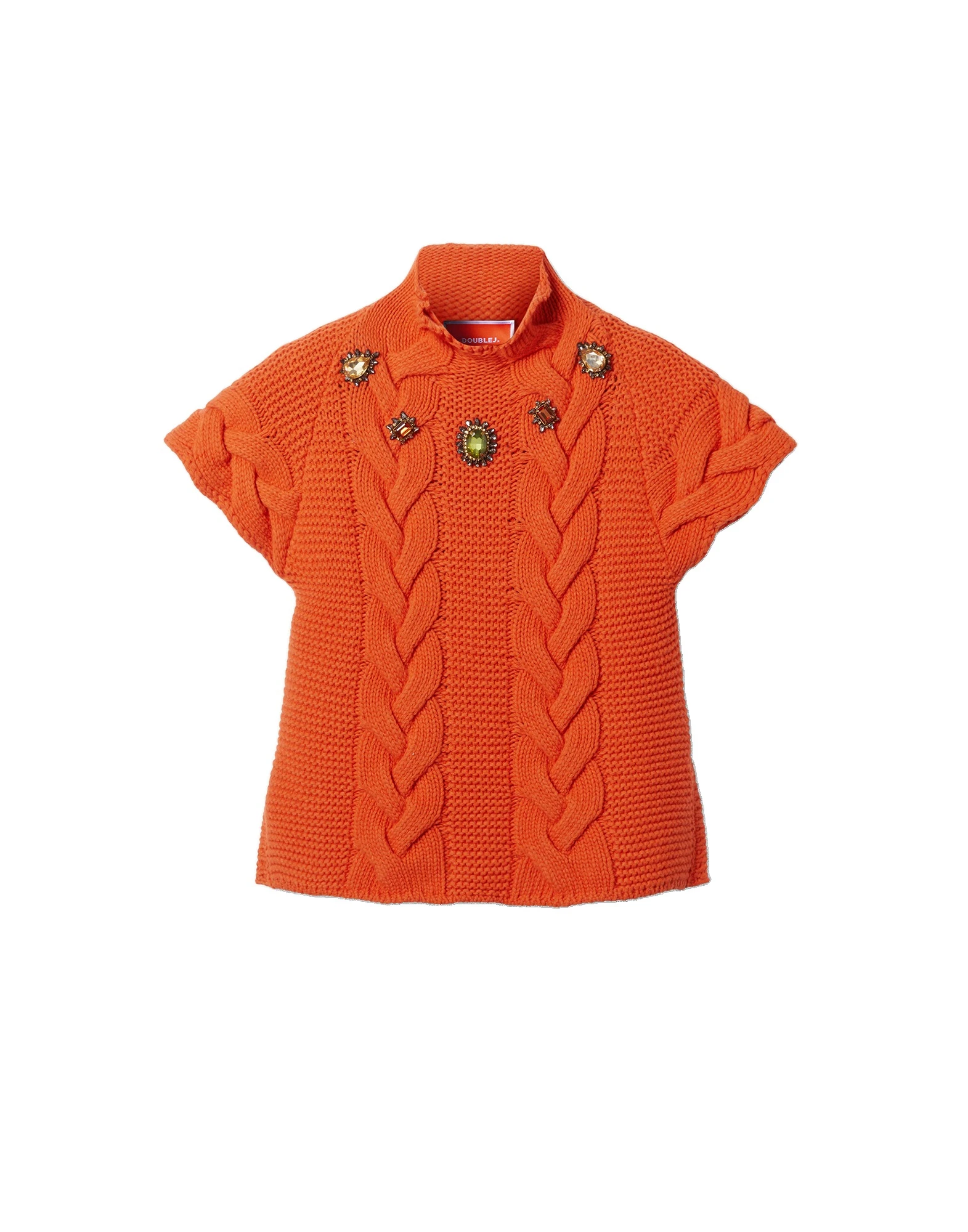 La DoubleJ Portrait Top in Rust La DoubleJ Portrait Top in Rust