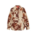 La DoubleJ Pouf Shirt in Coven Buttercream at Luxury Shoes 