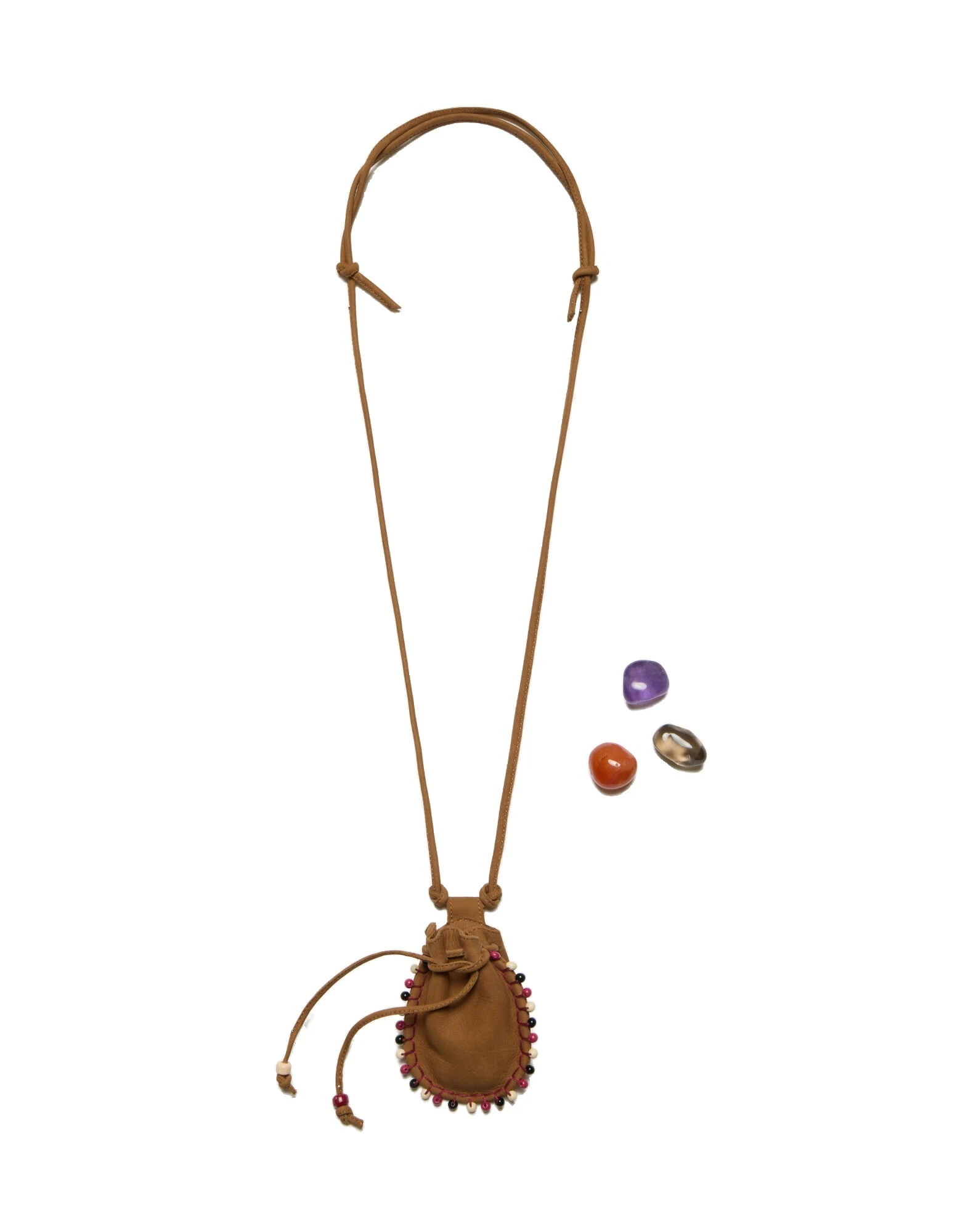 La DoubleJ Power Pouch With Crystals in Tan at Luxury Shoes La DoubleJ Power Pouch With Crystals in Tan at Luxury Shoes