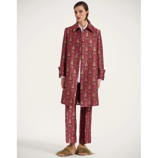 La DoubleJ Precious Coat in Herald Fuchsia, view 2