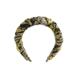 La DoubleJ Rapunzel Headband in Atlantis Yellow at Luxury Shoes 