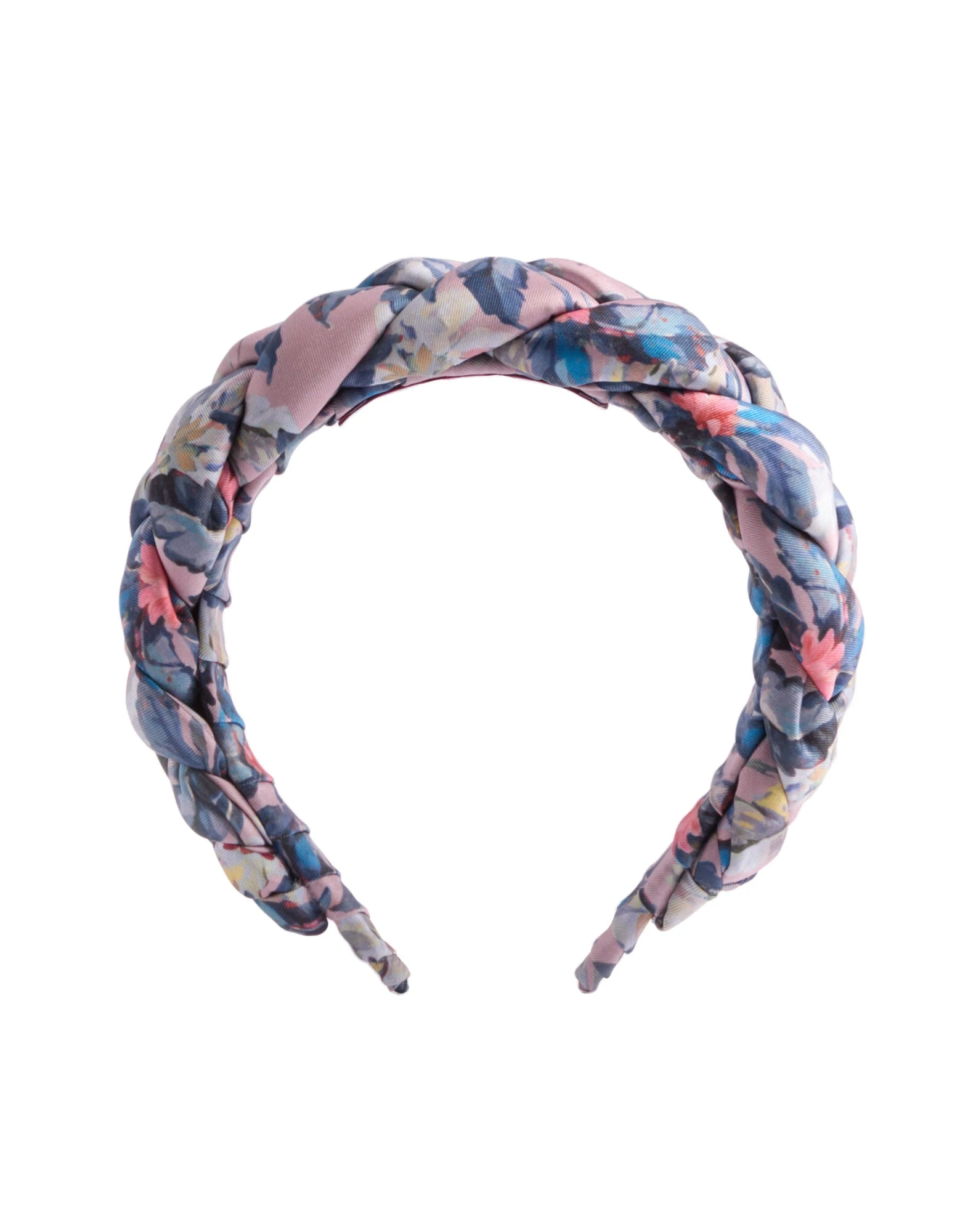 La DoubleJ Rapunzel Headband in Mini Tropicana Mauve at Luxury Shoes La DoubleJ Rapunzel Headband in Mini Tropicana Mauve at Luxury Shoes