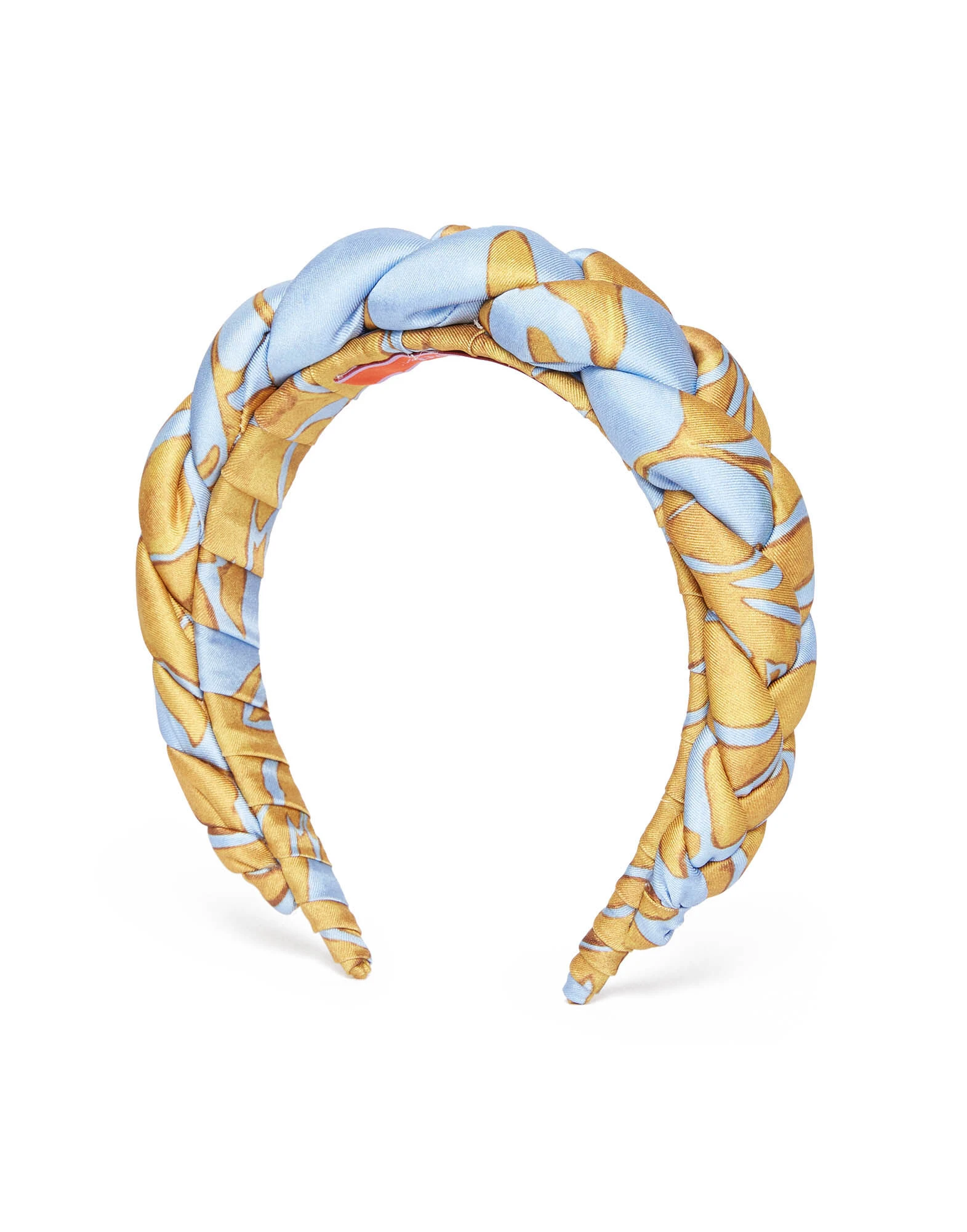 La DoubleJ Rapunzel Headband in Tangle Light Blue at Luxury Shoes La DoubleJ Rapunzel Headband in Tangle Light Blue at Luxury Shoes