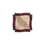 La DoubleJ Reversible Fringe Foulard 90 in Kells Light Green