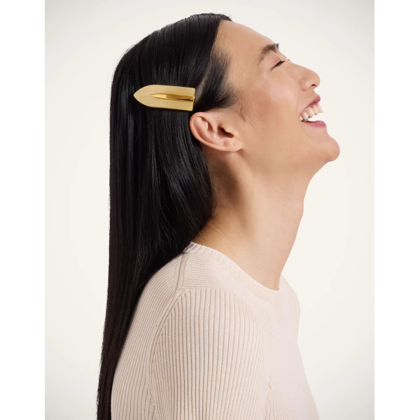 La DoubleJ Salon Clip in Light Yellow at Luxury Shoes 