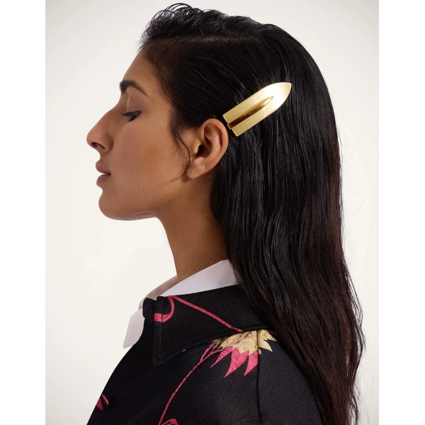 La DoubleJ Salon Clip in Light Yellow at Luxury Shoes 