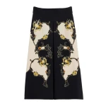 La DoubleJ Santa Monica Skirt in Buttercup Black at Luxury Shoes La DoubleJ Santa Monica Skirt in Buttercup Black at Luxury Shoes