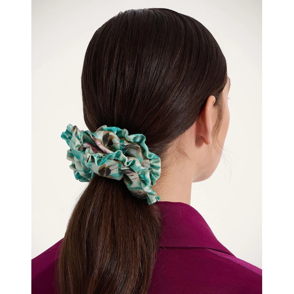 La DoubleJ Scrunchie Set in Mixed Prints