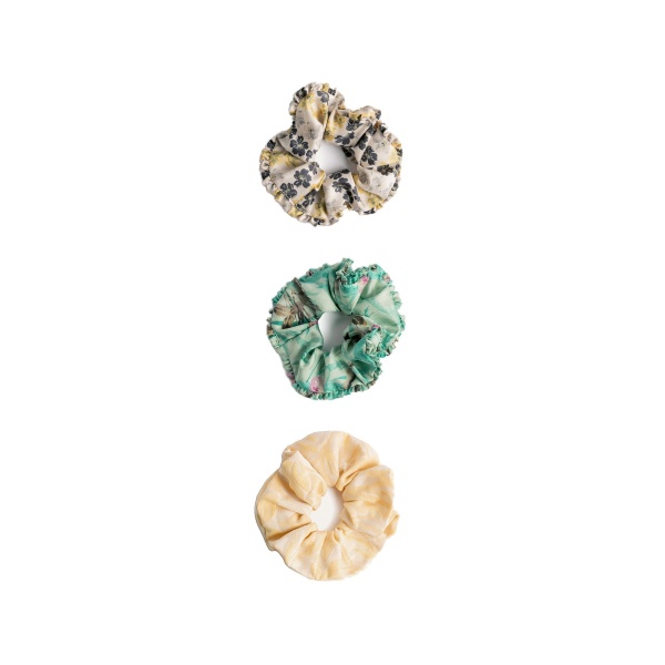 La DoubleJ Scrunchie Set in Mixed Prints
